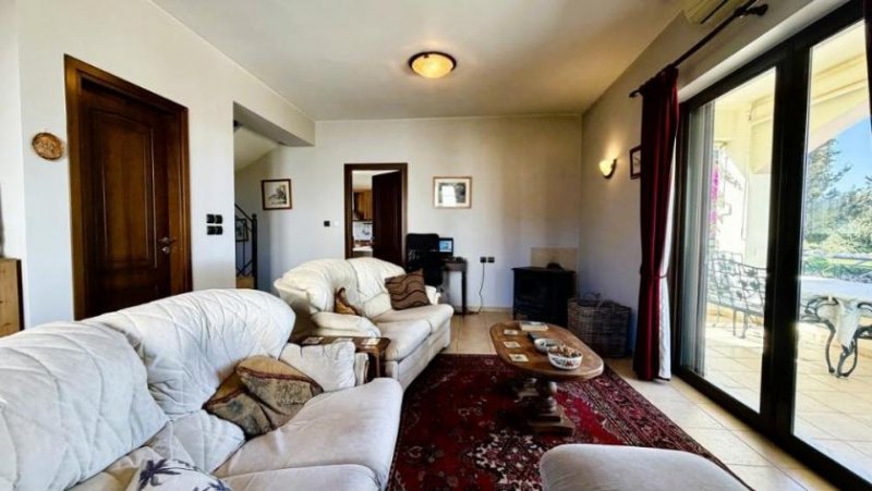 Xirosterni MIT VIDEO Kreta, Xirosterni: Villa mit Panoramablick auf Meer und weiße Berge auf einem 5.159 m² großen Privatgrundstück